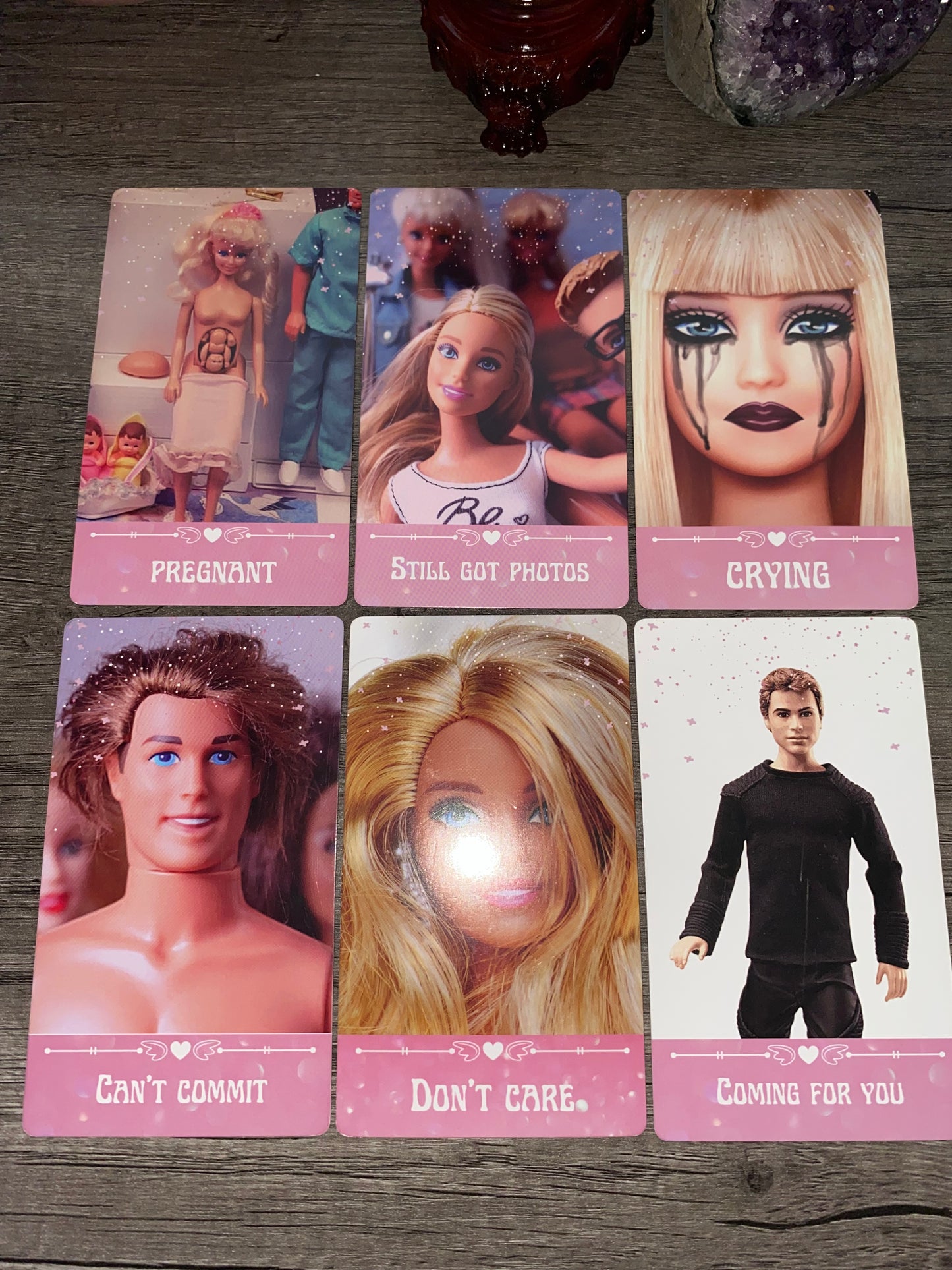 Plastic deck full reading