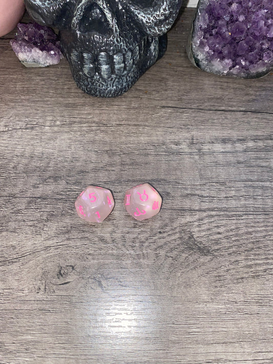 Pink Dice $2 per roll